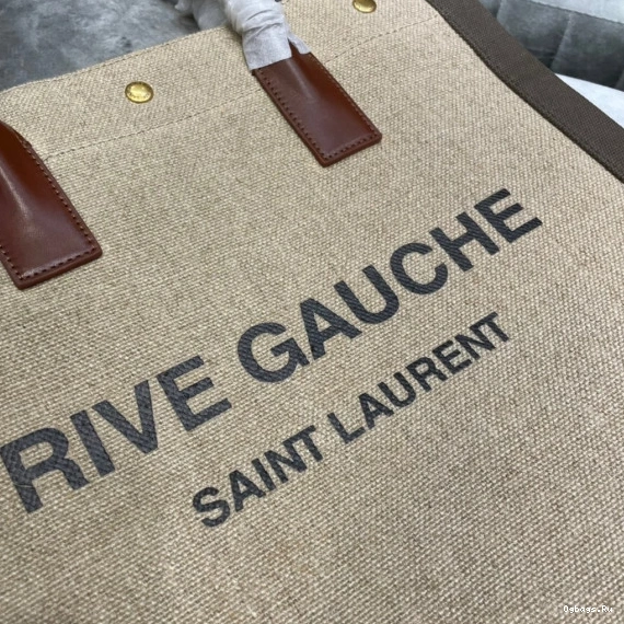 BAG N YSL AND RIVE IN GAUCHE LINEN S COTTON SHOPPING 0816